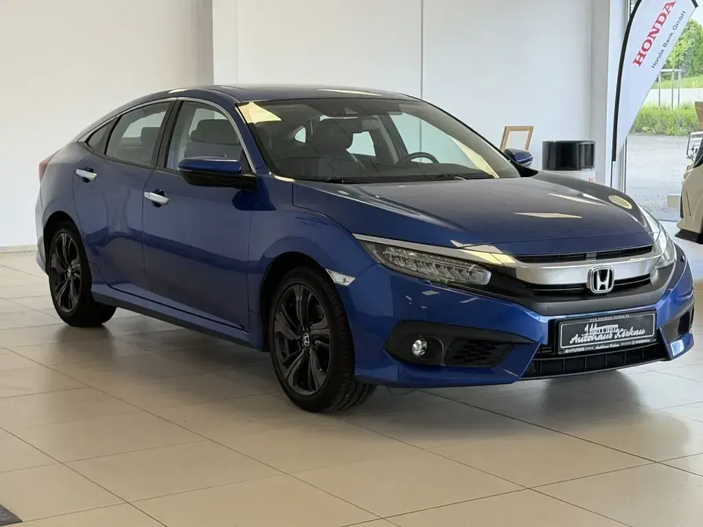 Gebraucht Honda Civic Executive 182 PS (133 kW) 2017 Blau Limousine
