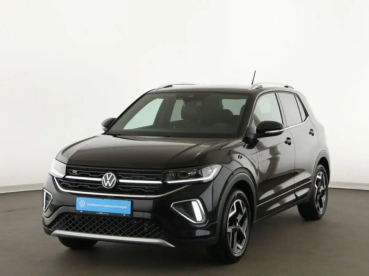Gebraucht VW T-Cross R-line 116 PS (85 kW) 2025 Schwarz SUV
