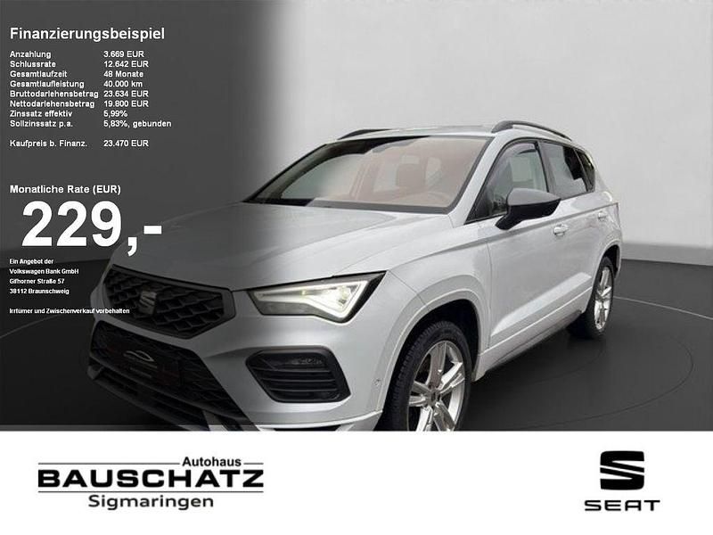 Gebraucht Seat Ateca FR 150 PS (110 kW) 2022 Nevada weiss SUV