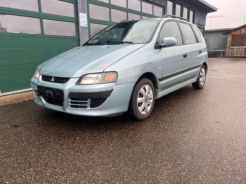 Gebraucht Mitsubishi Space Star Comfort Edition 111 PS (81 kW) 2002 Blau Van / Kleinbus