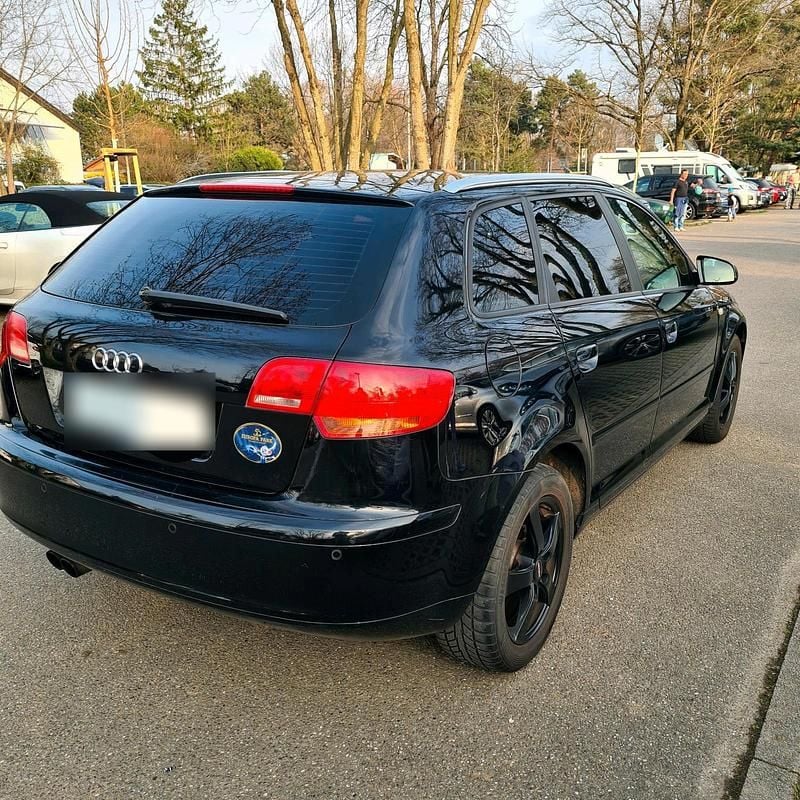 Gebraucht Audi A3 Sportback 160 PS (117 kW) 2007 Schwarz Kleinwagen