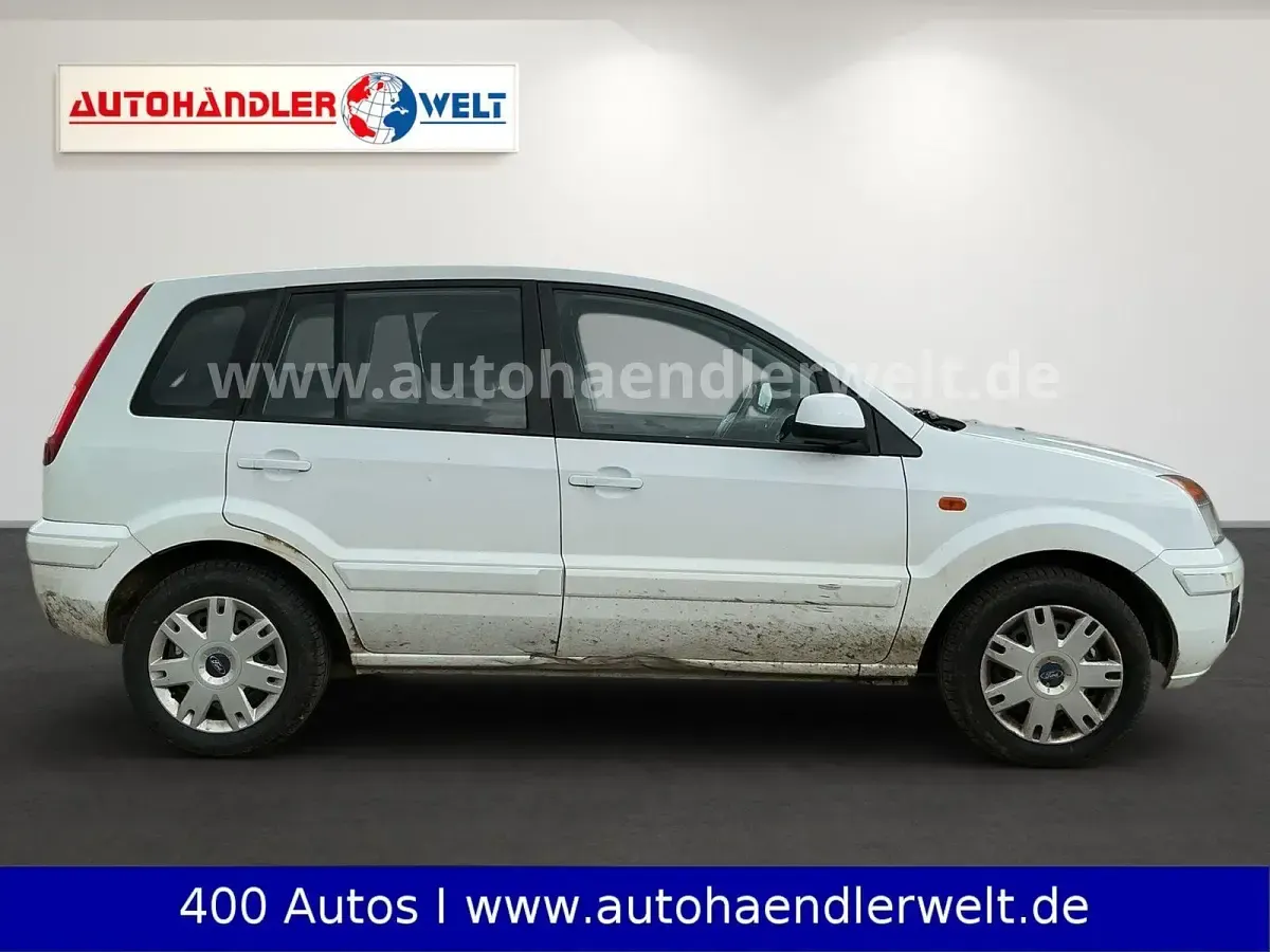 Gebraucht Ford Fusion Ambiente 80 PS (58 kW) 2011 Weiß Kleinwagen