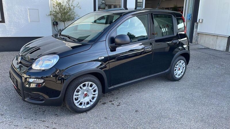 Schwarz Neu 2024 Fiat Panda Kleinwagen | 13.790 € - Bild 1/4