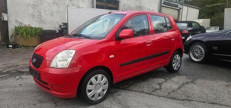Gebraucht Kia Picanto LX 65 PS (47 kW) 2007 Rot Kleinwagen