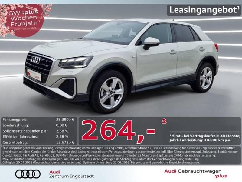 Gebraucht Audi Q2 S-Line 116 PS (85 kW) 2025 Silber metallic SUV