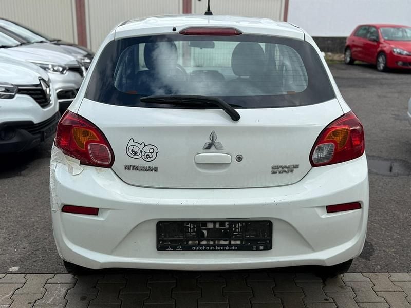 Gebraucht Mitsubishi Space Star 79 PS (58 kW) 2017 Weiß Kleinwagen