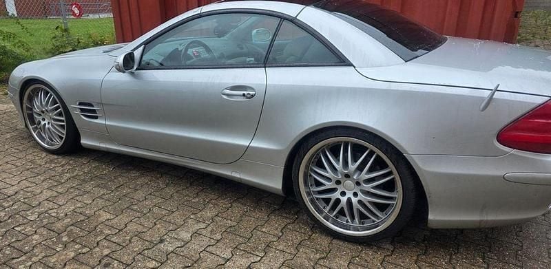 Silber Gebraucht 2002 Mercedes SL500 Cabrio | 12.999 € (Superpreis) - Bild 1/4