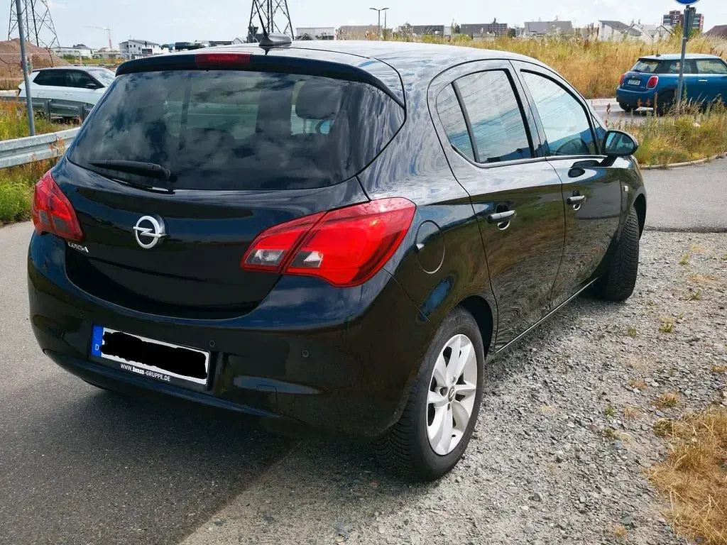 Gebraucht Opel Corsa 90 PS (66 kW) 2017 Schwarz Kleinwagen