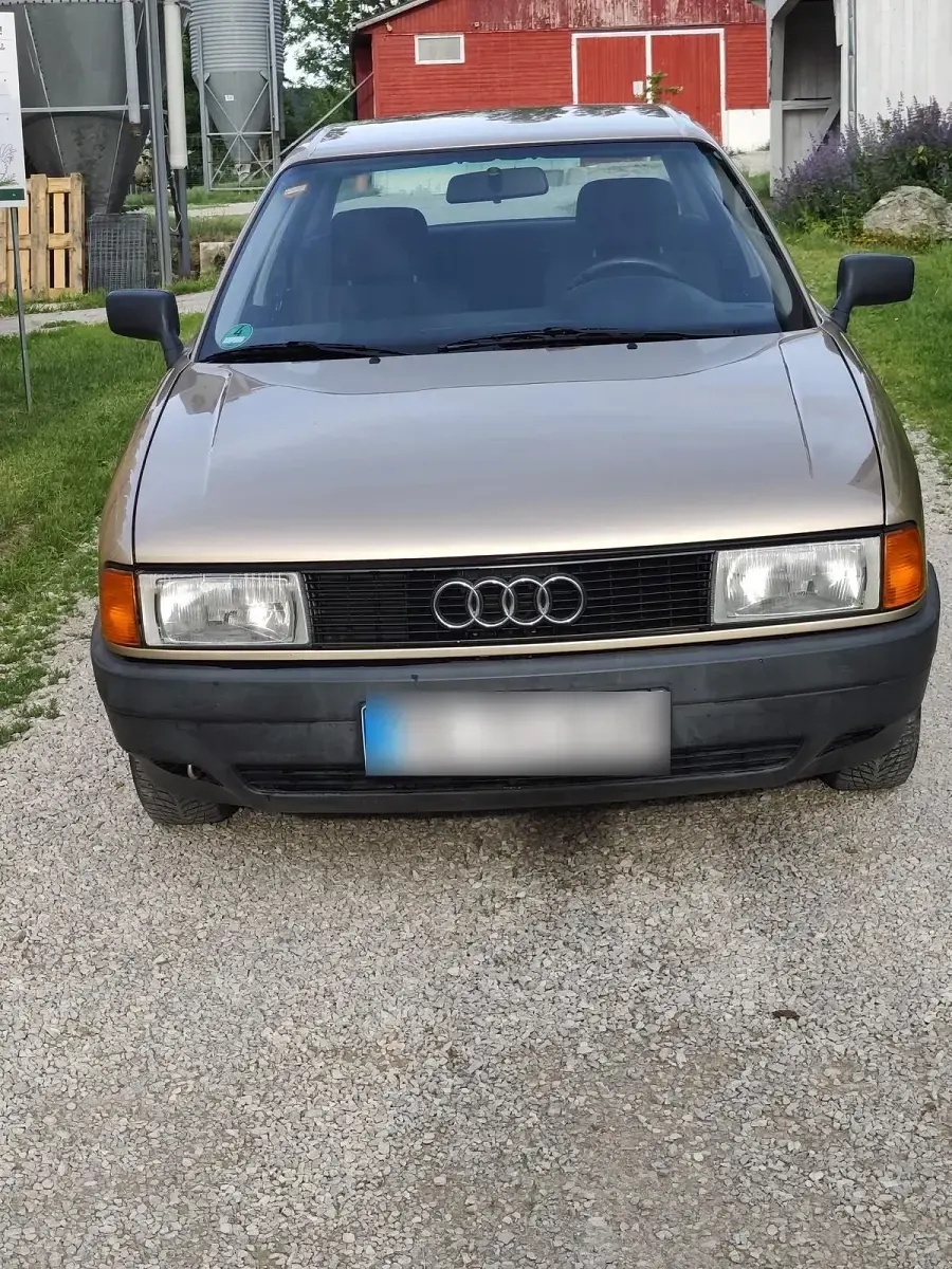 Gebraucht Audi 80 69 PS (50 kW) 1987 Gold Limousine