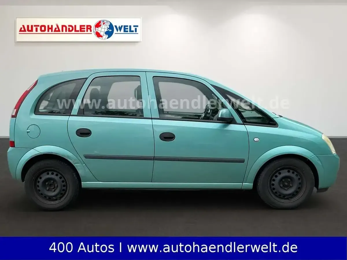 Gebraucht Opel Meriva Basis 101 PS (74 kW) 2004 Grün Van / Kleinbus