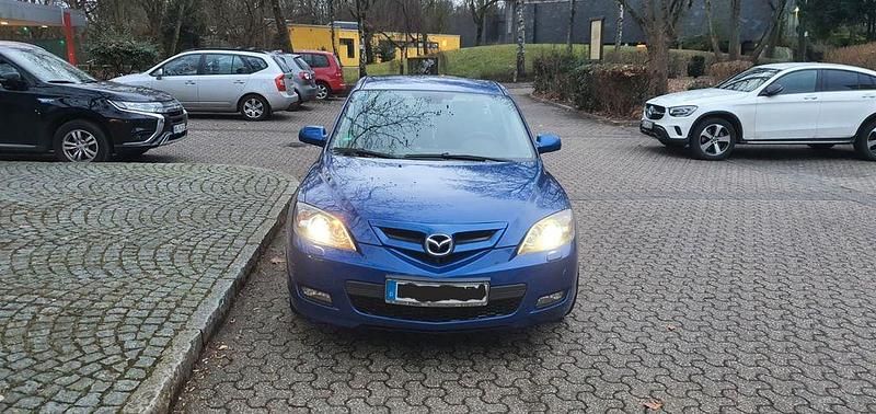 Gebraucht Mazda 3 Prime-Line 105 PS (77 kW) 2009 Blau Limousine