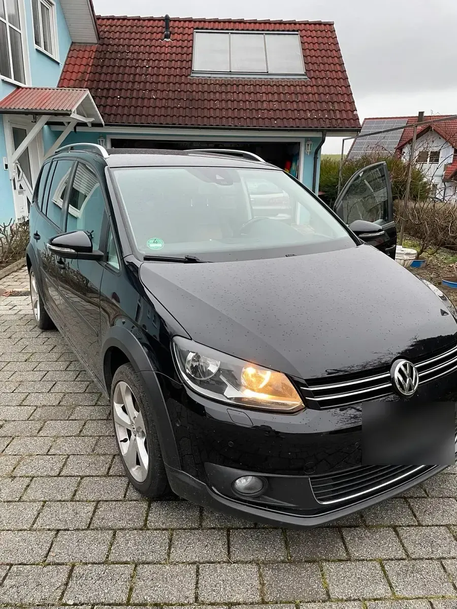 Gebraucht VW Touran Cross 190 PS (139 kW) 2013 Schwarz Van / Kleinbus