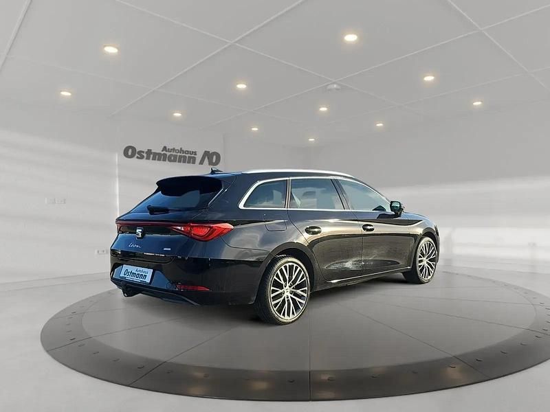 Gebraucht Seat Leon XCELLENCE 150 PS (110 kW) 2022 Mitternachtsschwarz Kombi