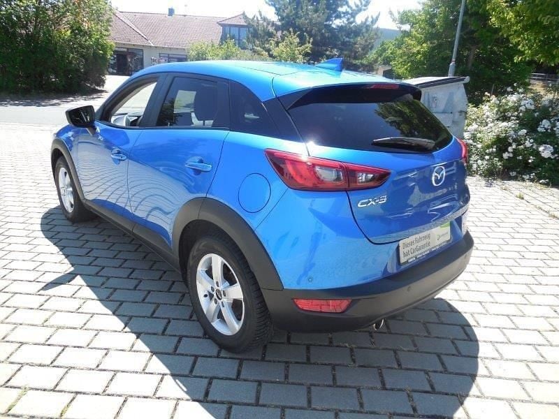 Gebraucht Mazda CX-3 Exclusive 120 PS (88 kW) 2015 Cyanitblau metallic SUV