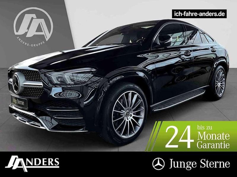 Obsidianschwarz Gebraucht 2021 Mercedes GLE400 AMG Coupé | 73.394 € (Guter Preis) - Bild 1/3