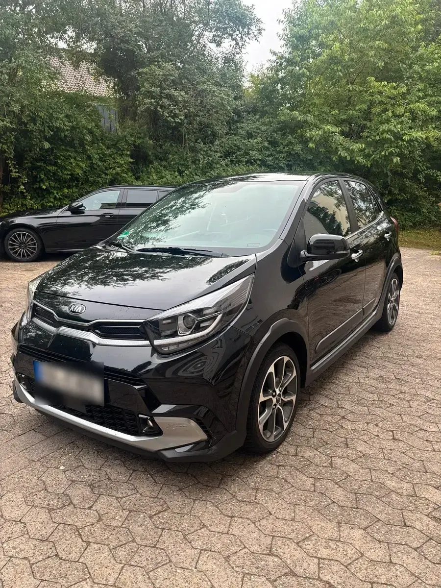 Gebraucht Kia Picanto X-Line 84 PS (61 kW) 2022 Schwarz Kleinwagen