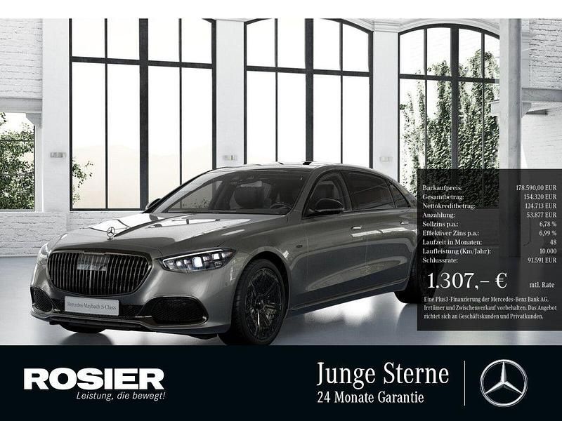 Silber Gebraucht 2024 Mercedes S580 Night Limousine | 178.590 € - Bild 1/4