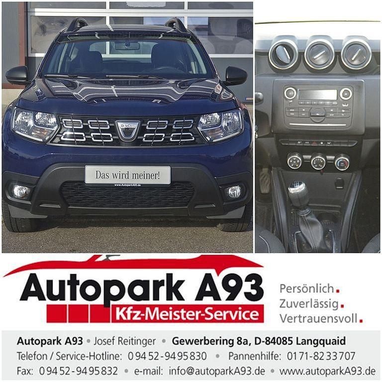 Blau Gebraucht 2020 Dacia Duster SUV | 13.650 € (Guter Preis) - Bild 1/4