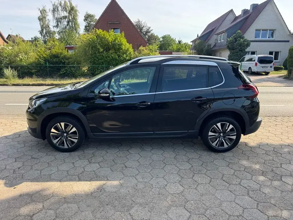 Gebraucht Peugeot 2008 Allure 102 PS (75 kW) 2019 Schwarz SUV
