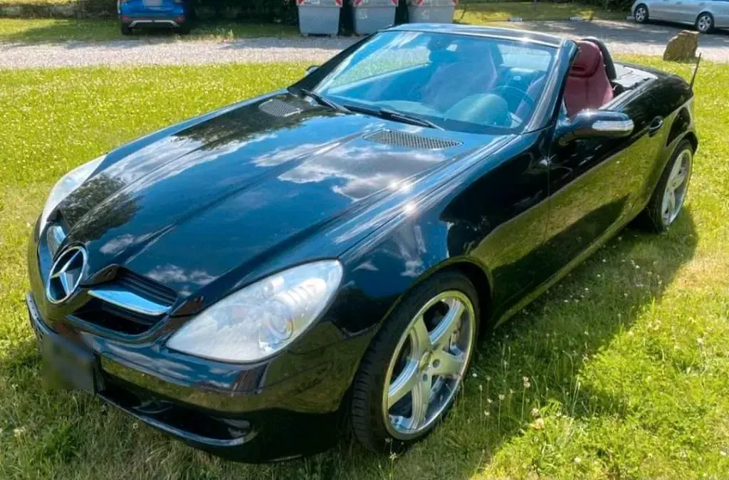 Gebraucht Mercedes SLK350 272 PS (200 kW) 2005 Schwarz Cabrio