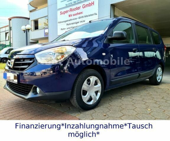 Blau metallic Gebraucht 2012 Dacia Lodgy Ambiance Van / Kleinbus | 4.950 € (Guter Preis) - Bild 1/4