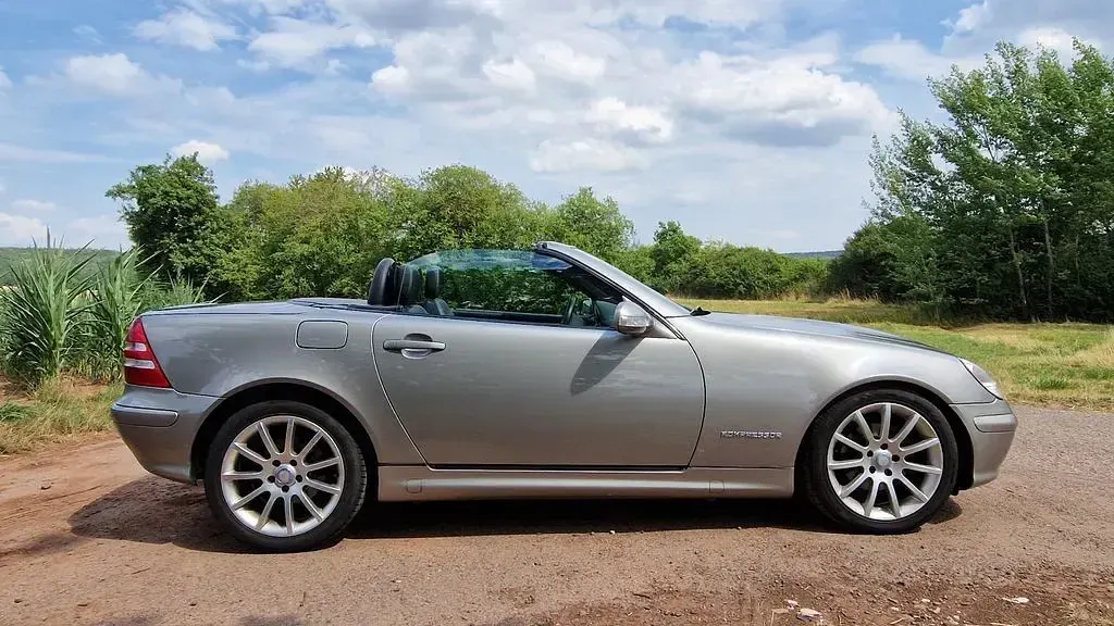 Gebraucht Mercedes SLK200 Edition 163 PS (119 kW) 2003 Beige Cabrio