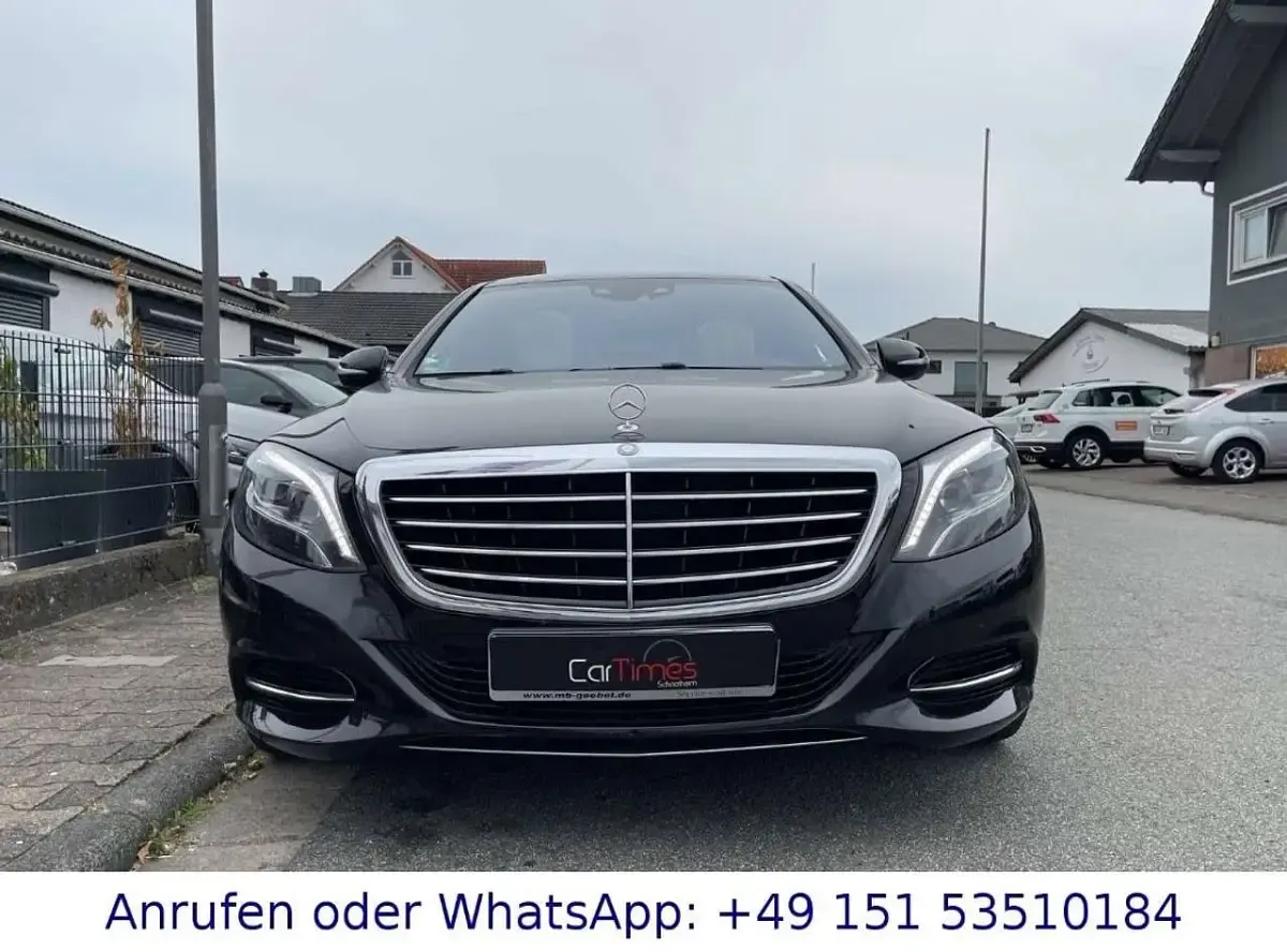 Gebraucht Mercedes S350 258 PS (189 kW) 2015 Schwarz  unilack Limousine