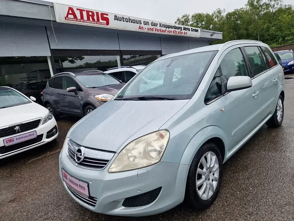 Gebraucht Opel Zafira Edition 125 PS (91 kW) 2010 Grün Van / Kleinbus