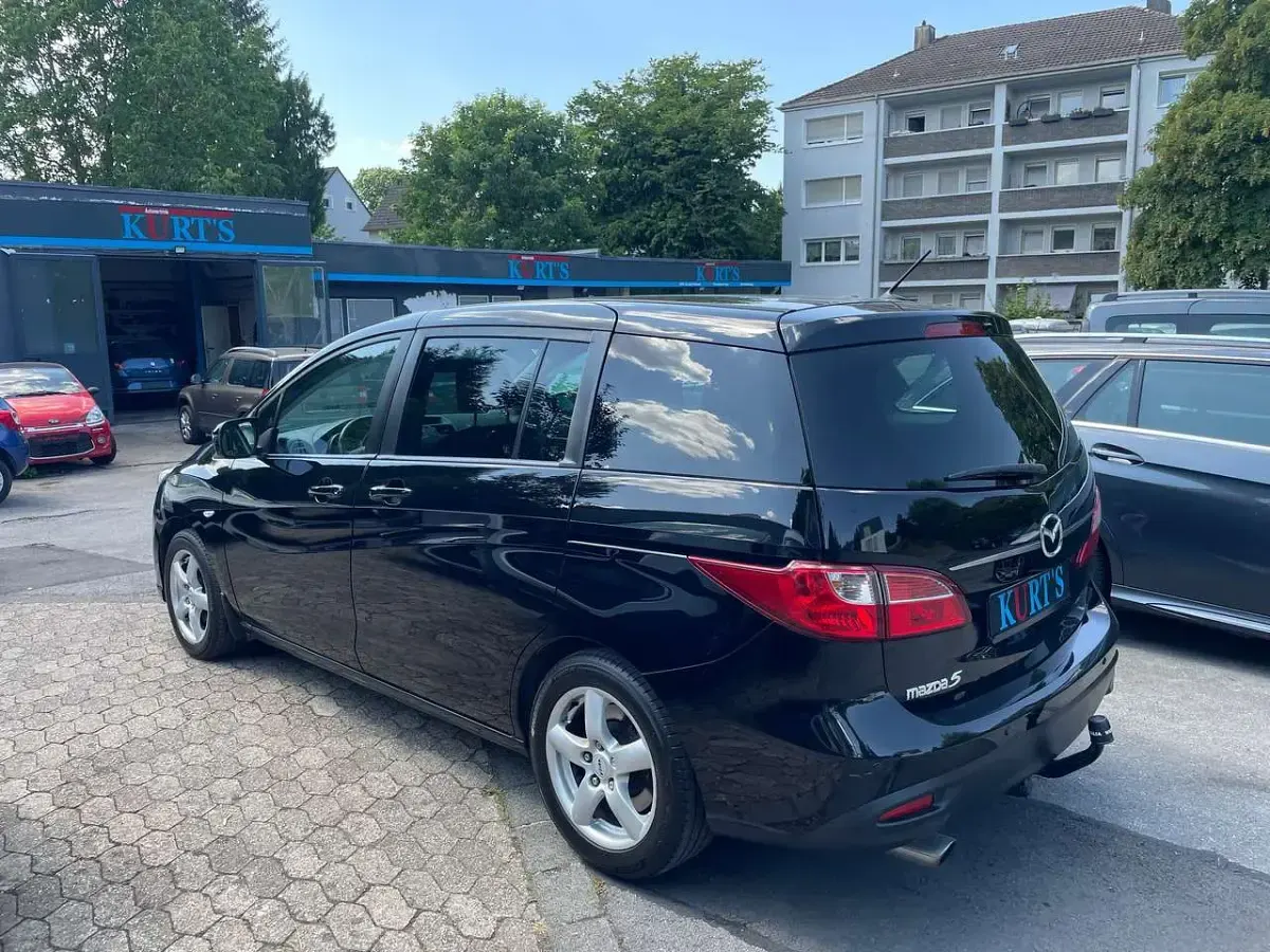 Gebraucht Mazda 5 Center-Line 150 PS (110 kW) 2011 Brillantschwarz Van / Kleinbus