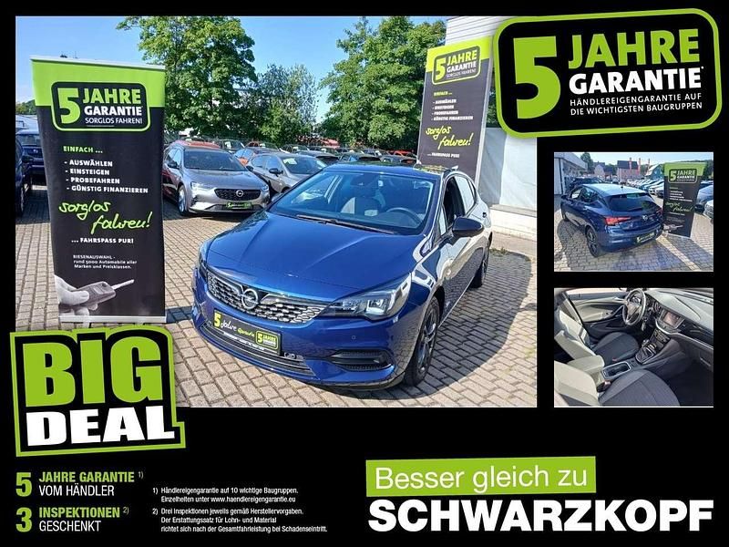 Nautic blau Gebraucht 2021 Opel Astra Limousine | 14.970 € (Guter Preis) - Bild 1/4