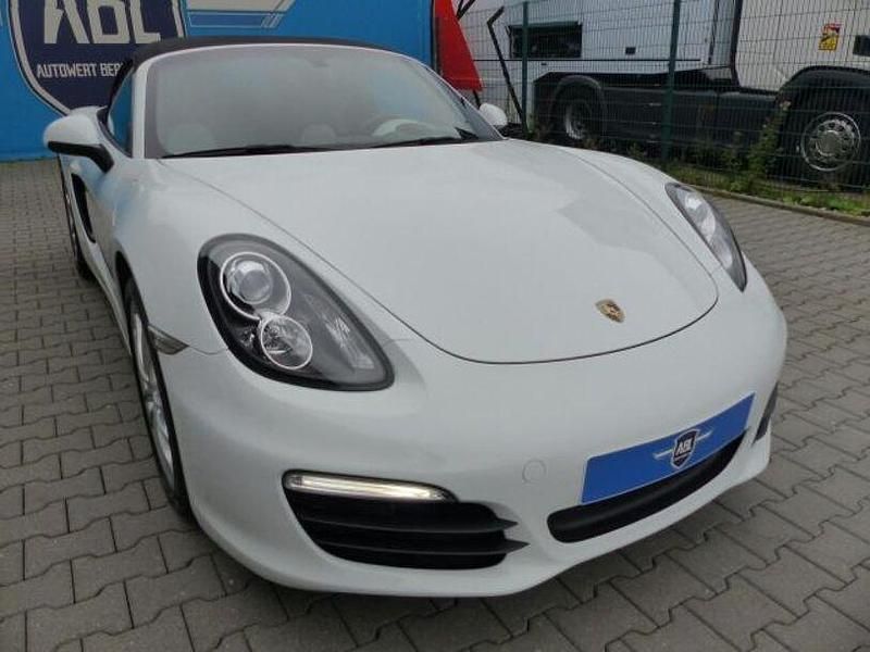Gebraucht Porsche Boxster Basis 265 PS (194 kW) 2015 Pure white (weiß) Cabrio