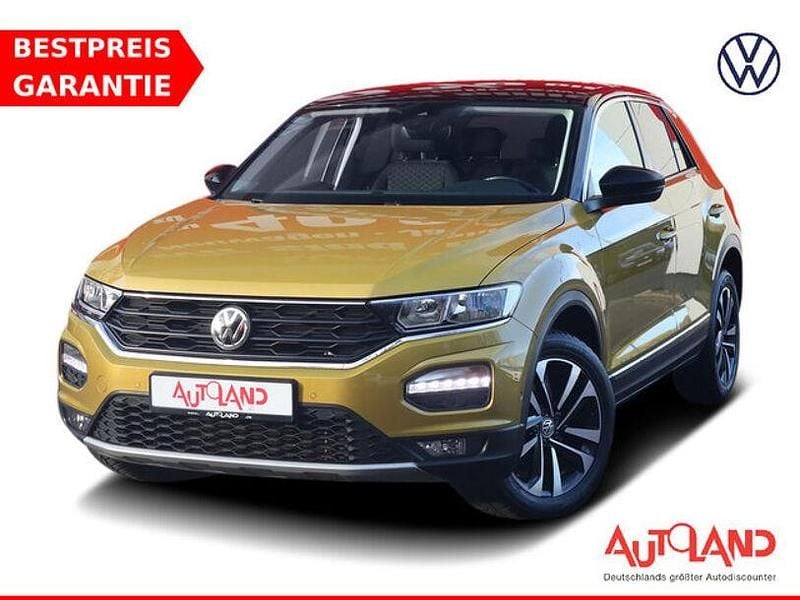 Gebraucht VW T-Roc IQ Drive 116 PS (85 kW) 2019 Gelb SUV