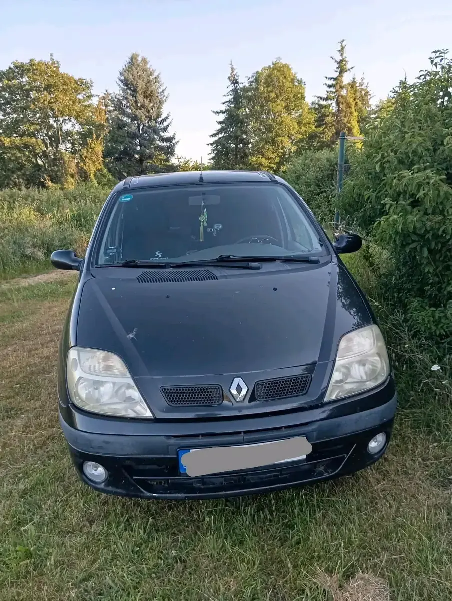 Gebraucht Renault Scénic 107 PS (78 kW) 2003 Schwarz Van / Kleinbus