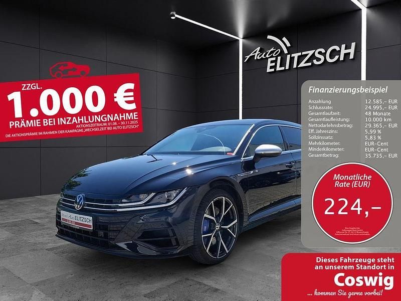 Schwarz Gebraucht 2024 VW Arteon R Limousine | 41.950 € (Fairer Preis) - Bild 1/3