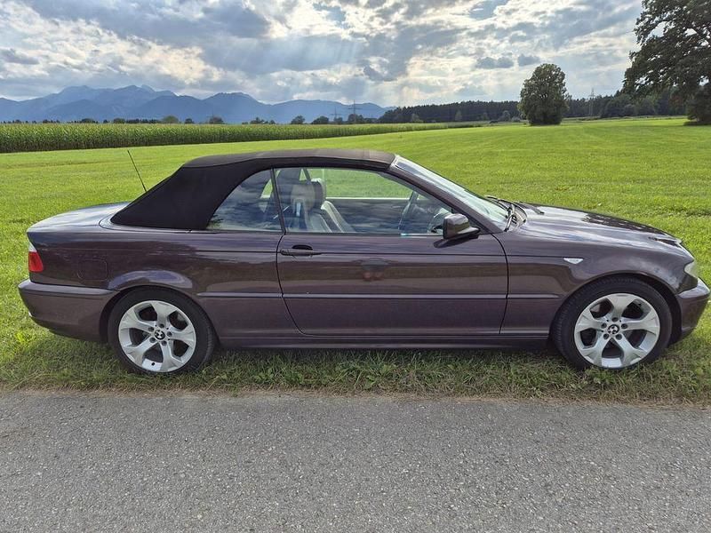 Gebraucht BMW 320 Cabriolet Shadowline 170 PS (125 kW) 2004 Violett Cabrio