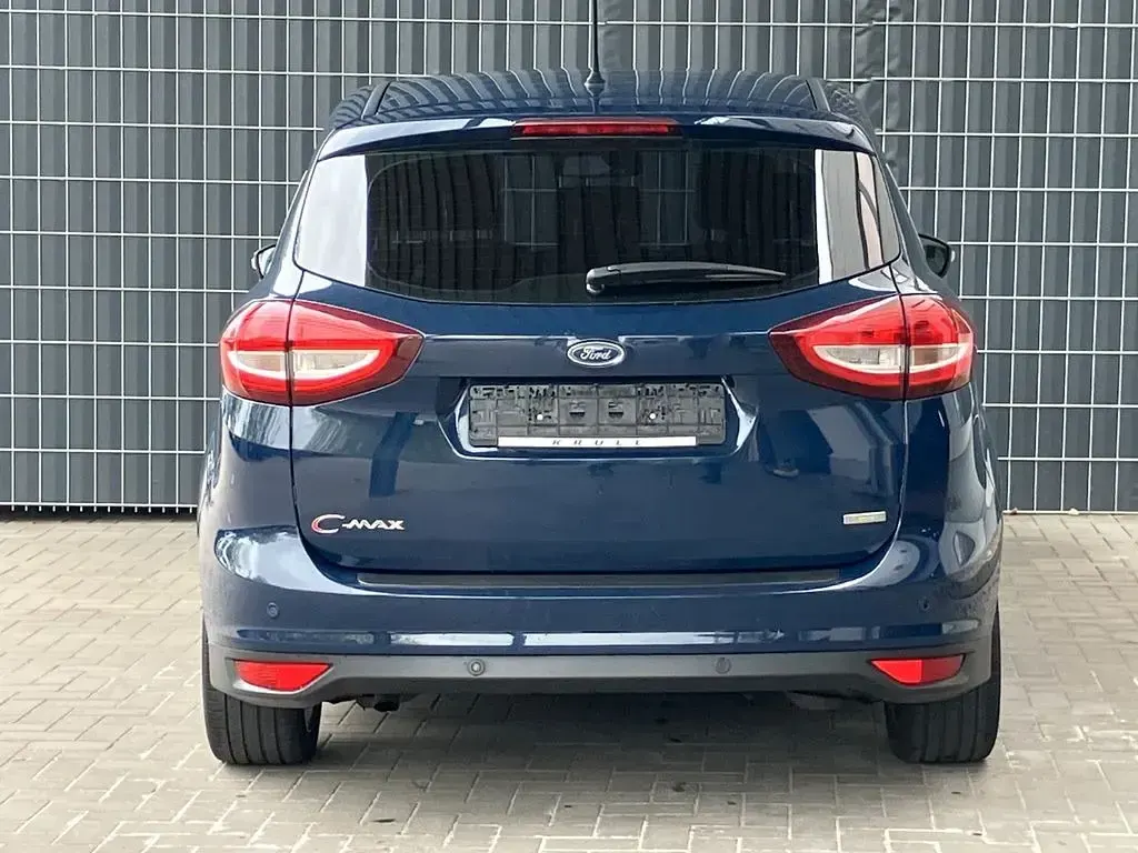 Gebraucht Ford C-MAX Titanium 125 PS (91 kW) 2016 Blau Van / Kleinbus