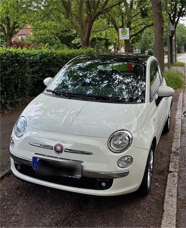 Weiß Gebraucht 2014 Fiat 500 Kleinwagen | 7.000 € (Fairer Preis) - Bild 1/4