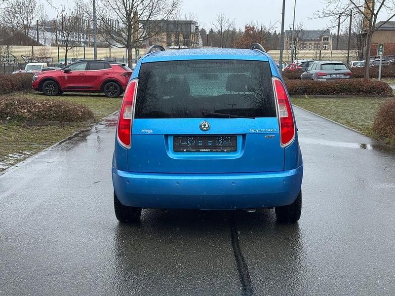 Gebraucht Skoda Roomster Plus Edition 105 PS (77 kW) 2008 Blau Van / Kleinbus
