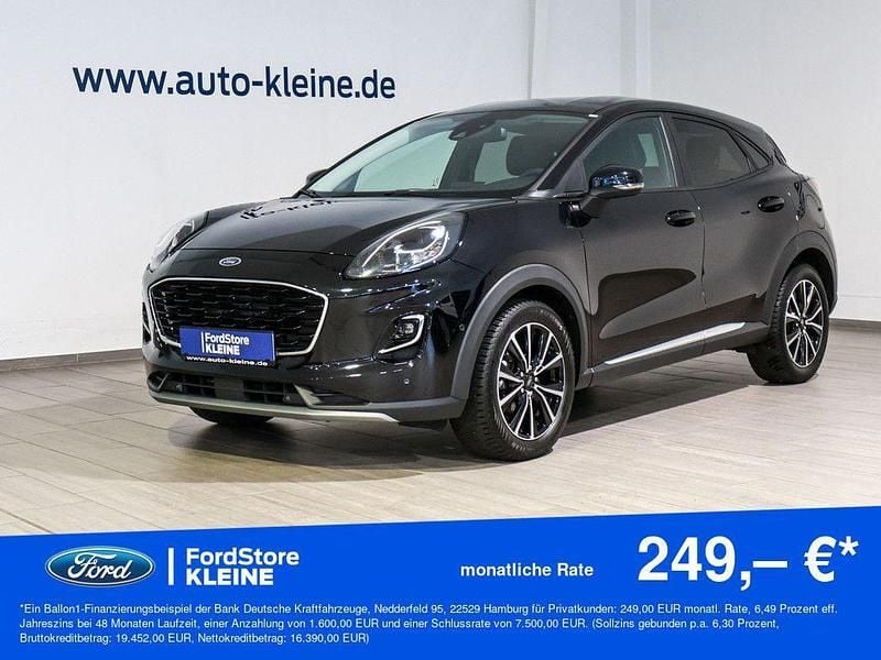 Schwarz Gebraucht 2022 Ford Puma Gen-E Titanium X SUV | 17.990 € (Guter Preis) - Bild 1/4