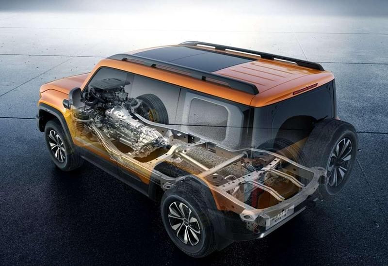 Neu Baic BJ40 234 PS (172 kW) 2026 Grün SUV