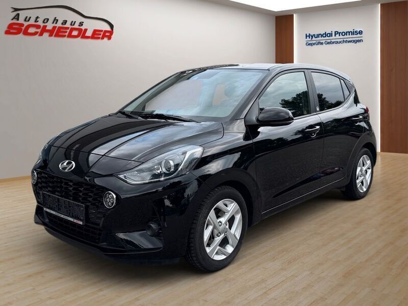Schwarz Gebraucht 2022 Hyundai i10 Edition 30+ Kleinwagen | 12.650 € (Guter Preis) - Bild 1/4