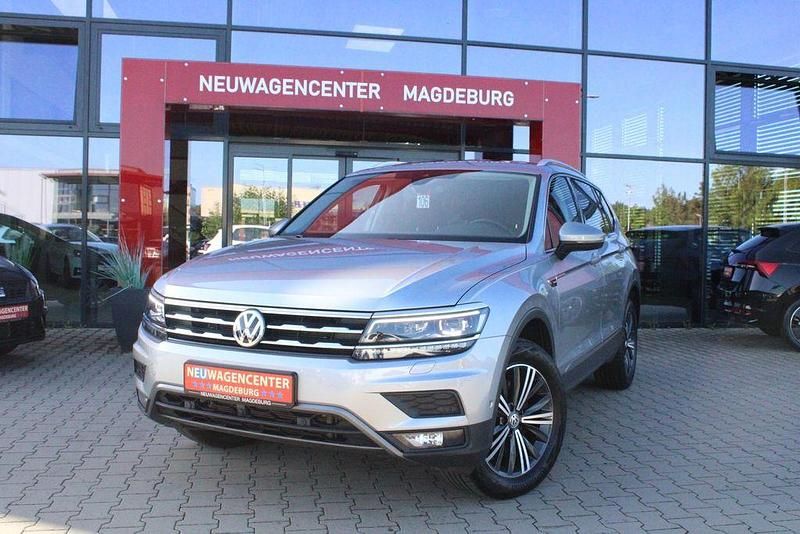 Pyrite silver metallic Gebraucht 2021 VW Tiguan Allspace Highline SUV | 29.950 € (Guter Preis) - Bild 1/4