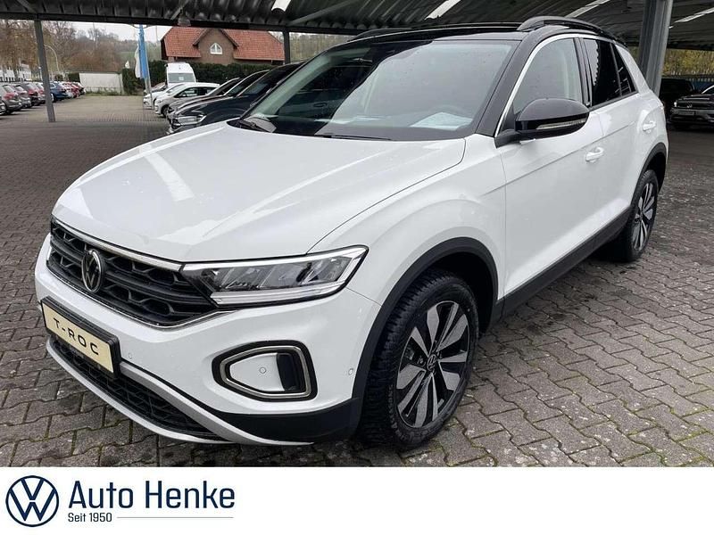 Pure white schwarz Gebraucht 2024 VW T-Roc Life SUV | 27.950 € (Etwas zu teuer) - Bild 1/4