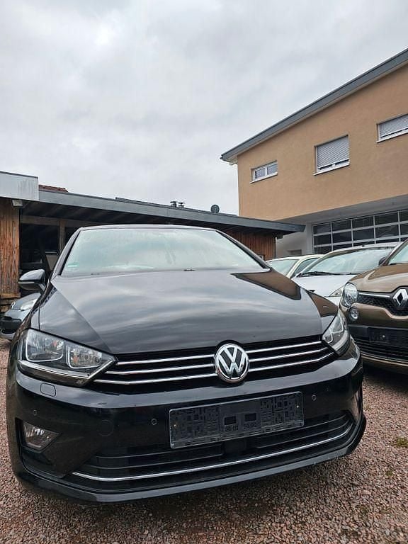 Gebraucht VW Golf Sportsvan Allstar 110 PS (80 kW) 2016 Schwarz Van / Kleinbus