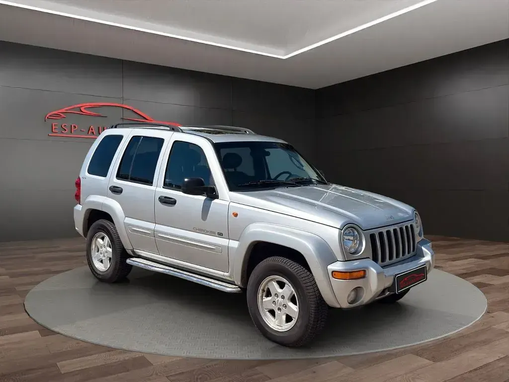 Gebraucht Jeep Cherokee Limited 211 PS (155 kW) 2002 Silber SUV