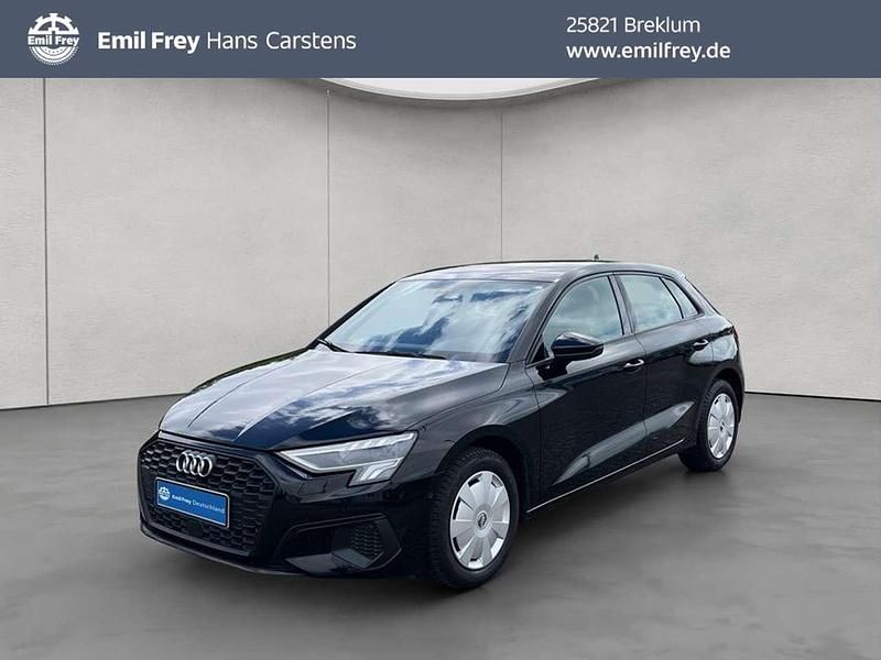 Schwarz Gebraucht 2022 Audi A3 Sportback Basis Limousine | 18.980 € (Guter Preis) - Bild 1/4