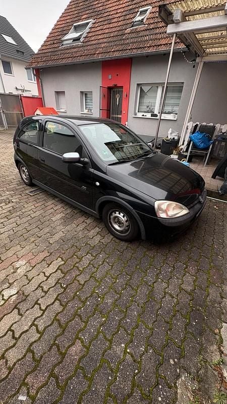 Gebraucht Opel Corsa Edition 76 PS (55 kW) 2002 Schwarz Kleinwagen