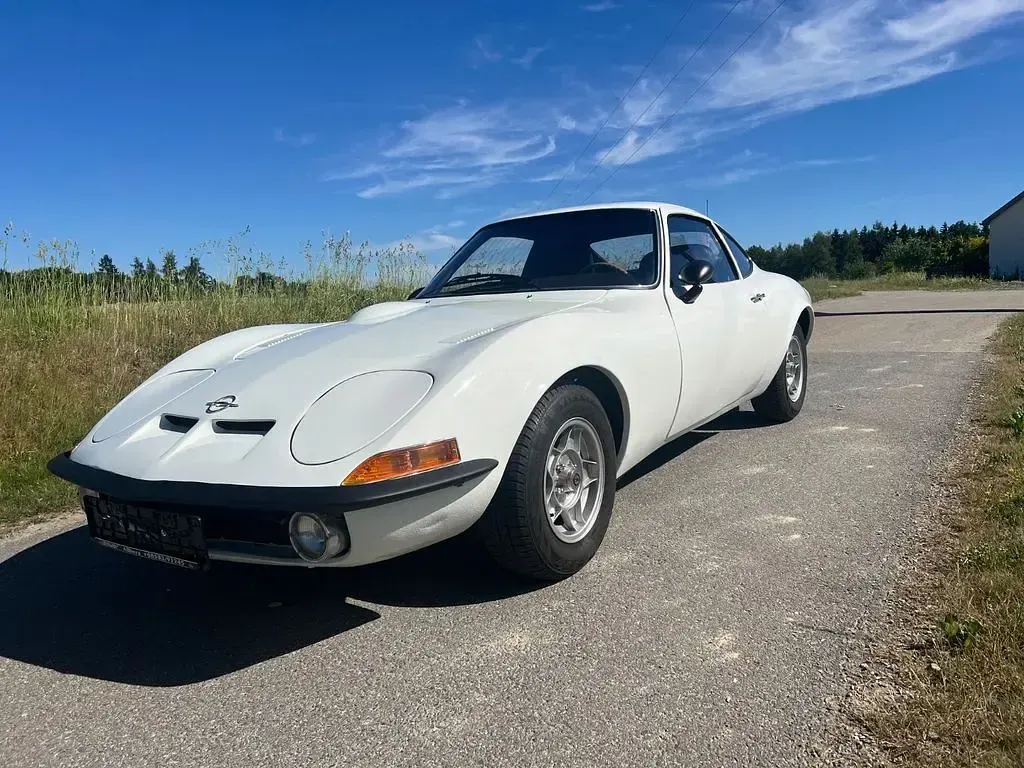 Gebraucht Opel GT 60 PS (44 kW) 1970 Weiß Coupé