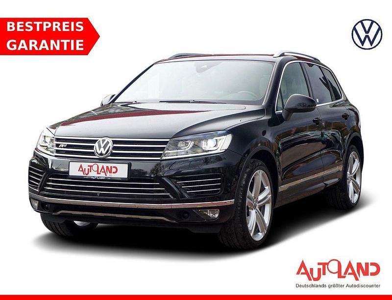 Schwarz Gebraucht 2015 VW Touareg Terrain Tech SUV | 32.950 € (Teuer) - Bild 1/4