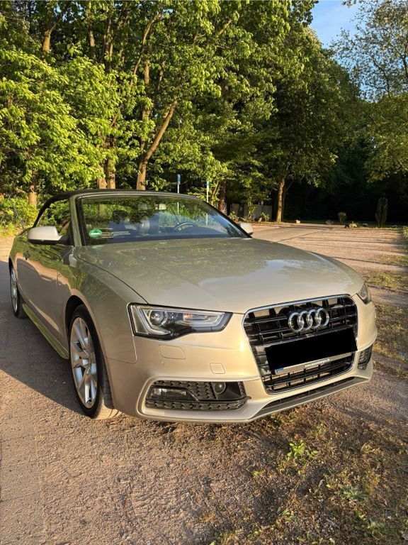 Beige Gebraucht 2013 Audi A5 Cabriolet S-Line Cabrio | 14.400 € (Fairer Preis) - Bild 1/4